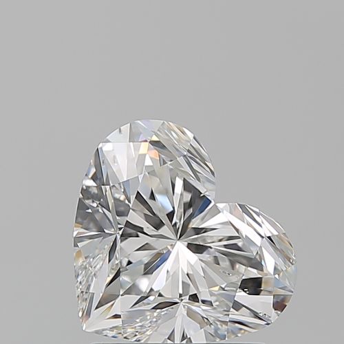 1.70ct E SI2 Rare Carat Ideal Cut Heart Diamond