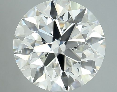 4.09ct G SI1 Excellent Cut Round Diamond