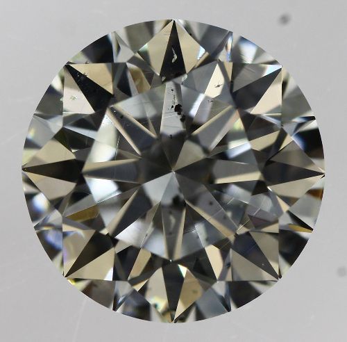 0.79ct H SI1 Rare Carat Ideal Cut Round Diamond