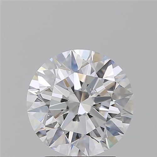 2.53ct E SI1 Rare Carat Ideal Cut Round Diamond