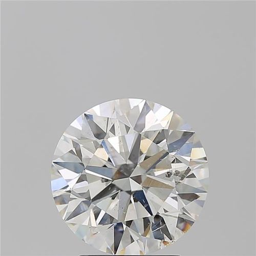 3.09ct J SI2 Excellent Cut Round Diamond