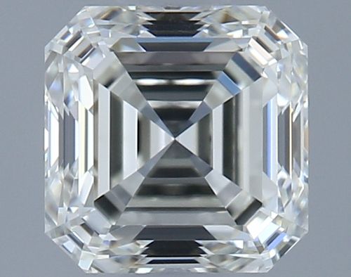 0.91ct K VS1 Rare Carat Ideal Cut Asscher Diamond