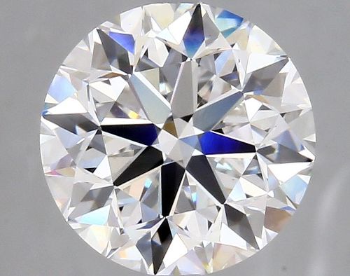 3.02ct F SI1 Very Good Cut Round Diamond