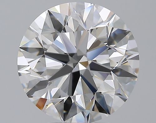 5.01ct F SI1 Excellent Cut Round Diamond