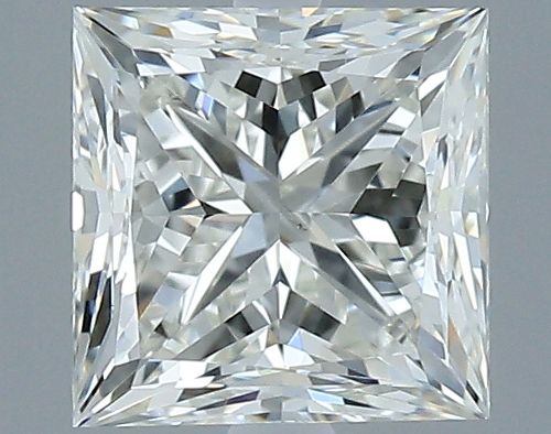 0.90ct J SI2 Rare Carat Ideal Cut Princess Diamond