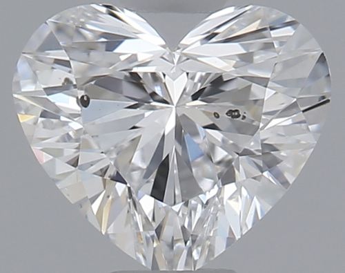 0.51ct D SI2 Rare Carat Ideal Cut Heart Diamond