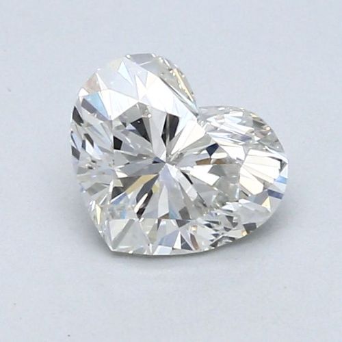 0.79ct H SI2 Very Good Cut Heart Diamond