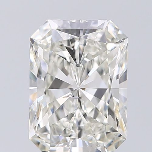 2.70ct K SI2 Rare Carat Ideal Cut Radiant Diamond