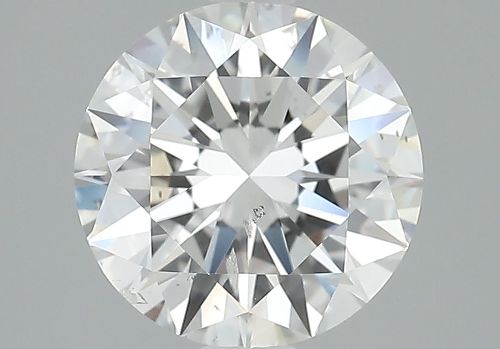 3.01ct G SI2 Rare Carat Ideal Cut Round Diamond
