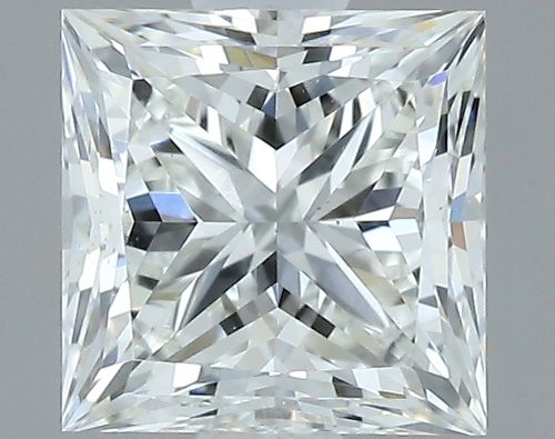 0.90ct J SI1 Excellent Cut Princess Diamond