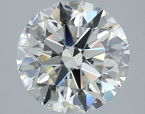 3.04ct K VS1 Rare Carat Ideal Cut Round Diamond