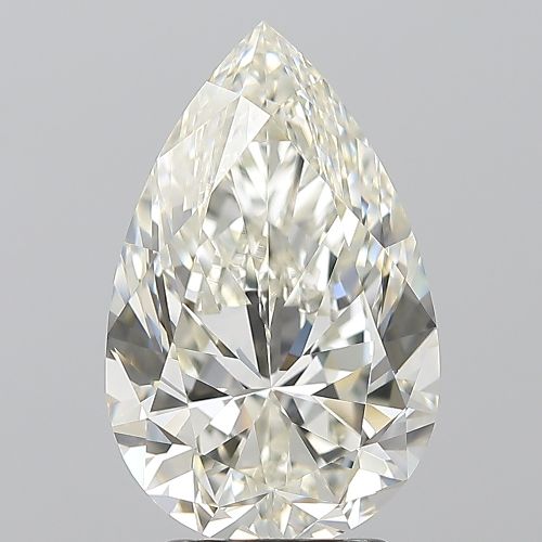 3.56ct J VVS2 Rare Carat Ideal Cut Pear Diamond