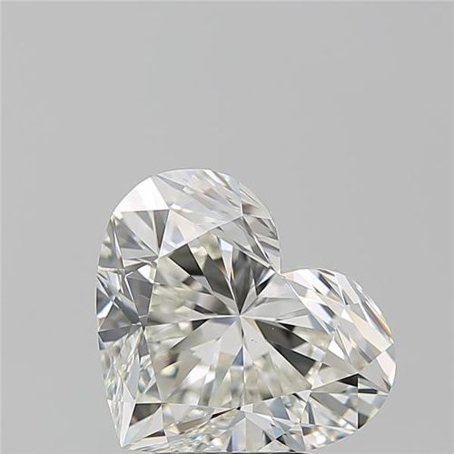 3.01ct J VS2 Excellent Cut Heart Diamond