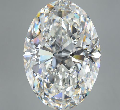20.10ct F SI1 Rare Carat Ideal Cut Oval Diamond