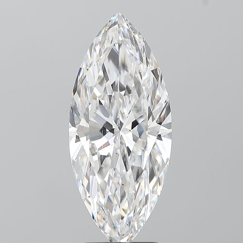 3.51ct D SI1 Rare Carat Ideal Cut Marquise Diamond