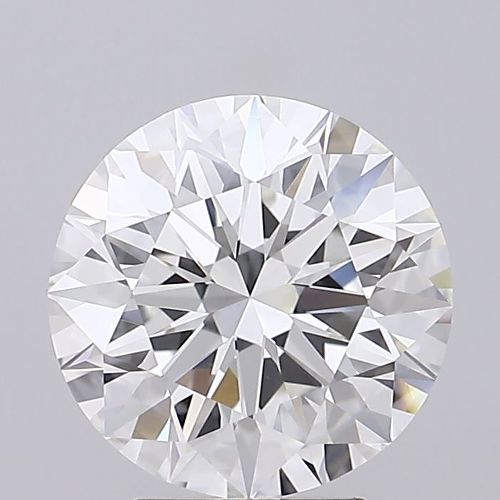 4.16ct F VVS2 Rare Carat Ideal Cut Round Diamond