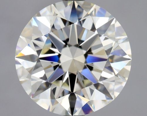 3.01ct K IF Rare Carat Ideal Cut Round Diamond