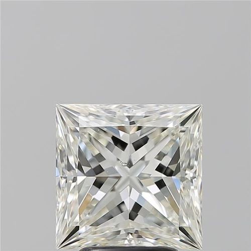 3.21ct K VS2 Excellent Cut Princess Diamond
