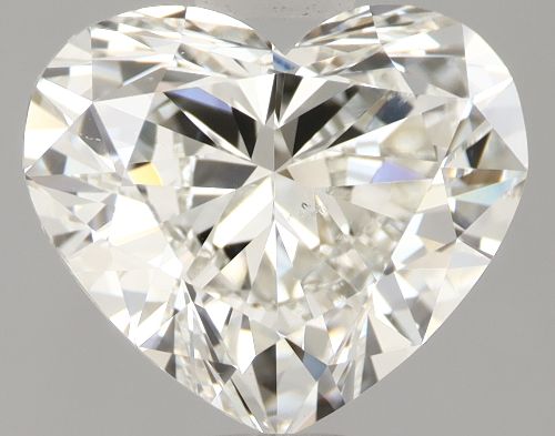 2.01ct K SI2 Excellent Cut Heart Diamond