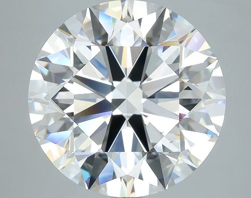 5.03ct F VS2 Rare Carat Ideal Cut Round Diamond