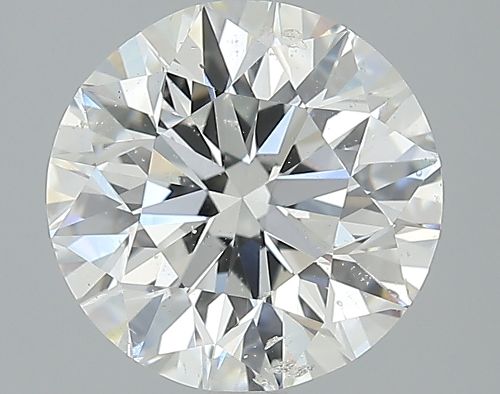 3.00ct H SI2 Good Cut Round Diamond