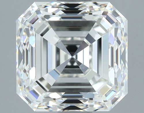3.07ct J IF Very Good Cut Asscher Diamond