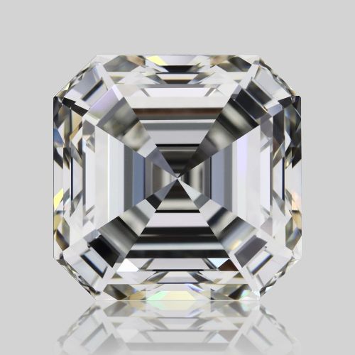 2.20ct J VVS2 Rare Carat Ideal Cut Asscher Diamond