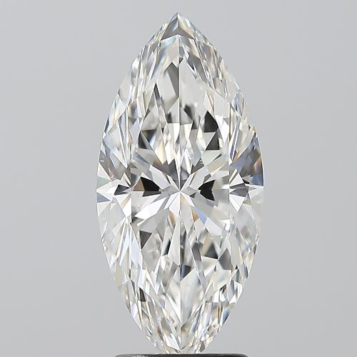2.70ct F SI1 Rare Carat Ideal Cut Marquise Diamond