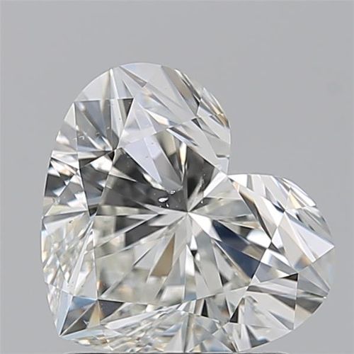 1.52ct I SI1 Rare Carat Ideal Cut Heart Diamond
