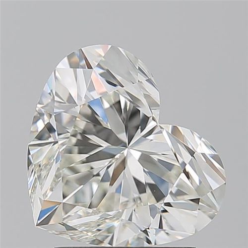 2.22ct J VS1 Excellent Cut Heart Diamond