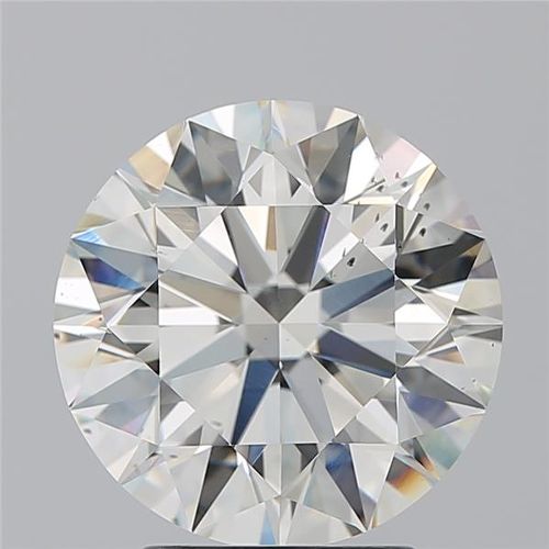 3.53ct H SI1 Rare Carat Ideal Cut Round Diamond