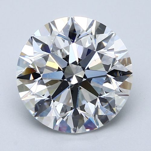 4.01ct E SI2 Excellent Cut Round Diamond
