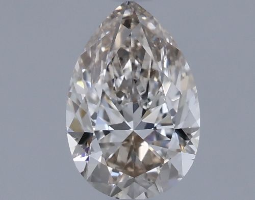 0.91 ct Pear K · Faint Brown natural diamond