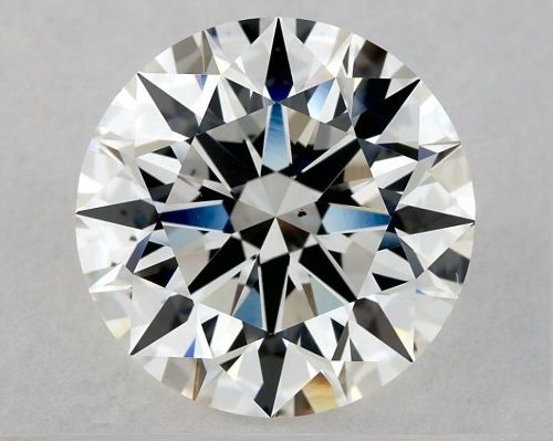 4.28ct E VS2 Rare Carat Ideal Cut Round Diamond