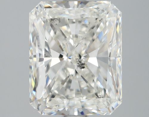 3.02ct H SI2 Rare Carat Ideal Cut Radiant Diamond