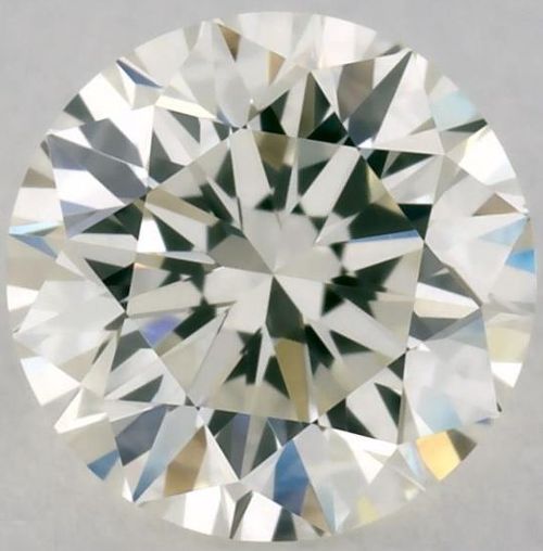 0.64ct K VVS1 Very Good Cut Round Diamond