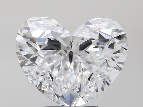 5.01ct E IF Good Cut Heart Diamond