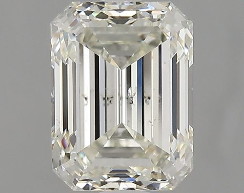 2.00ct J SI2 Excellent Cut Emerald Diamond