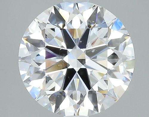 3.04ct D SI1 Rare Carat Ideal Cut Round Diamond