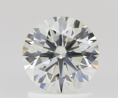 1.36ct J SI1 Rare Carat Ideal Cut Round Diamond