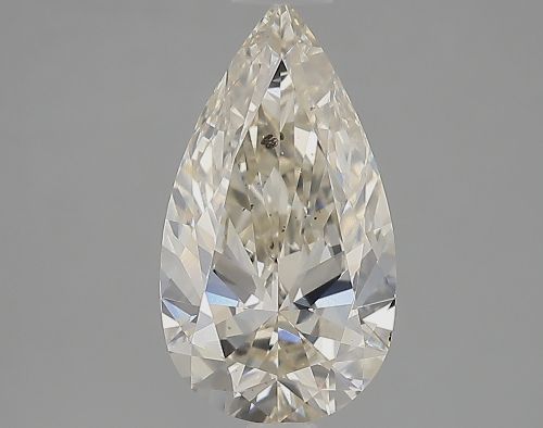 2.01ct K SI2 Rare Carat Ideal Cut Pear Diamond