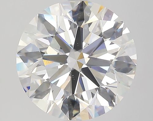 4.97ct I VS2 Rare Carat Ideal Cut Round Diamond