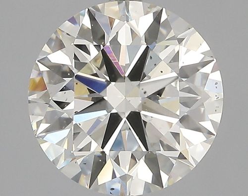 2.70ct K SI1 Rare Carat Ideal Cut Round Diamond