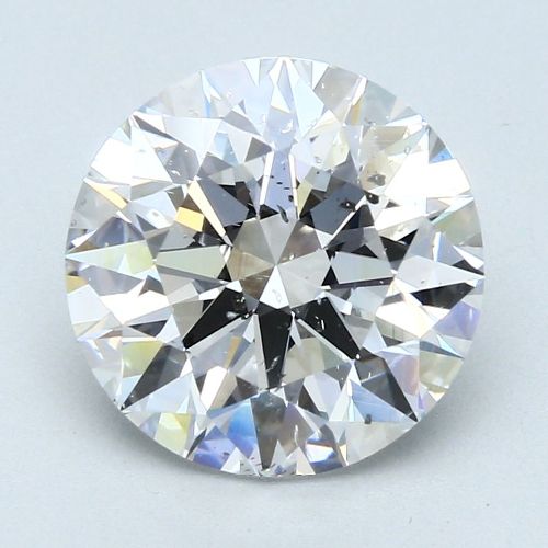 3.97ct E SI2 Excellent Cut Round Diamond