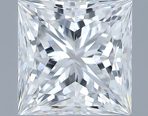 0.36ct E SI1 Rare Carat Ideal Cut Princess Diamond