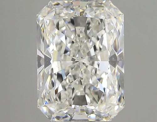 5.22ct G SI1 Rare Carat Ideal Cut Radiant Diamond