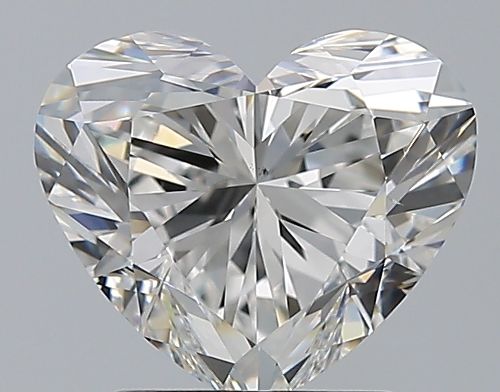 2.30ct G VS2 Rare Carat Ideal Cut Heart Diamond