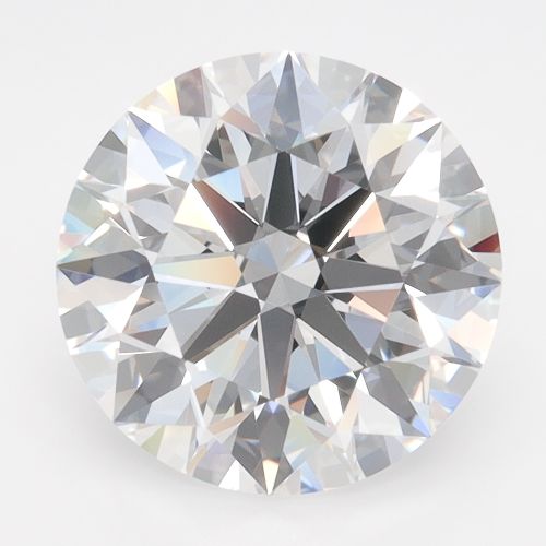3.49ct D FL Rare Carat Ideal Cut Round Lab Grown Diamond