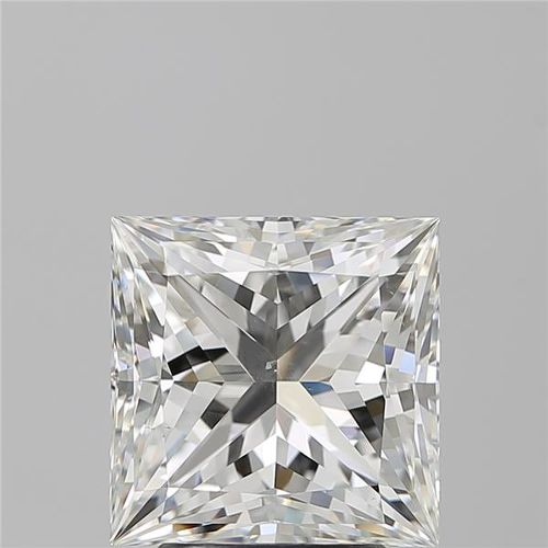 3.57ct I SI1 Rare Carat Ideal Cut Princess Diamond