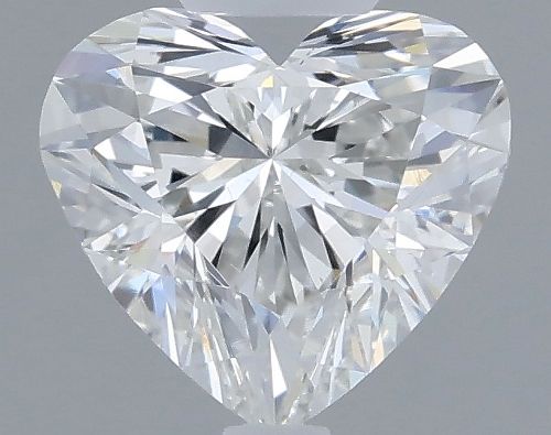 0.63ct H VS2 Rare Carat Ideal Cut Heart Diamond